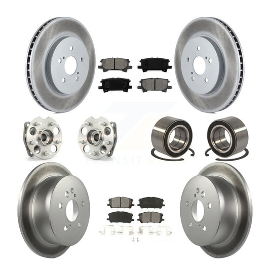[Avant + Arrière] Kit de Roulement de roue pour Lexus Toyota Highlander RX350 RX330 RX400h KBB-108037