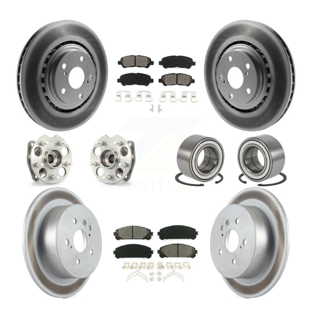 [Avant + Arrière] Kit de Roulement de roue pour 2008-2013 Toyota Highlander AWD KBB-108040
