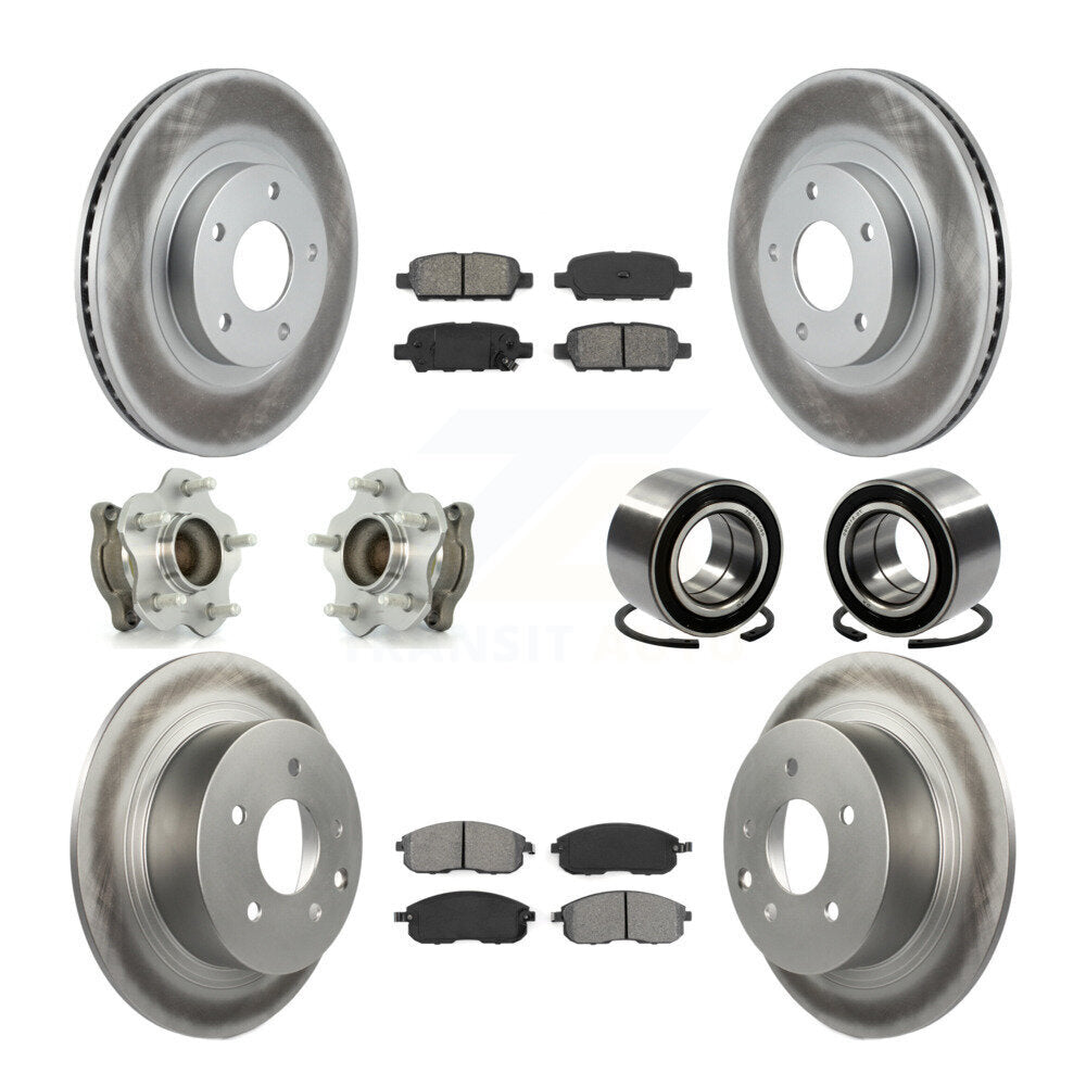 [Avant + Arrière] Kit de Roulement de roue pour Nissan Altima KBB-108041