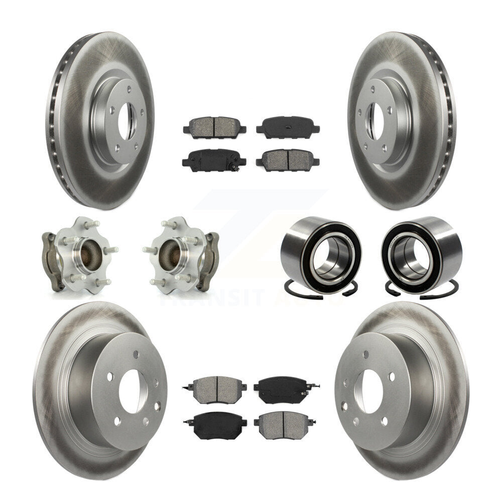 [Avant + Arrière] Kit de Roulement de roue pour Nissan Altima Maxima KBB-108042