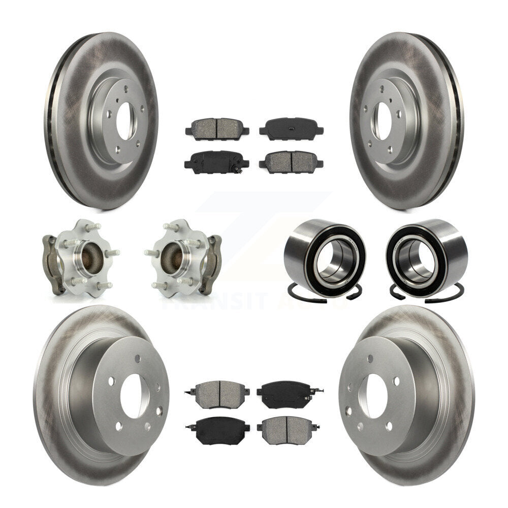[Avant + Arrière] Kit de Roulement de roue pour Nissan Altima Maxima KBB-108043