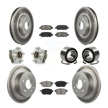 [Avant + Arrière] Kit de Roulement de roue pour Nissan Altima Maxima KBB-108043
