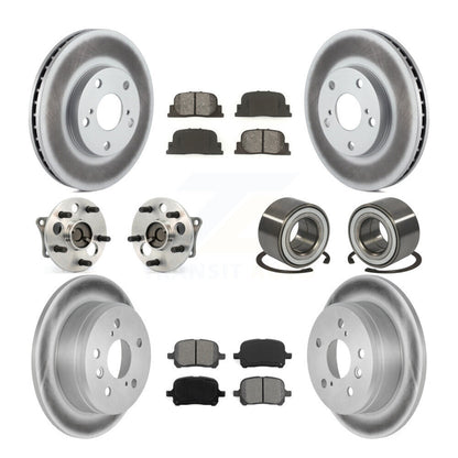 [Avant + Arrière] Kit de Roulement de roue pour 2000-2001 Toyota Camry 3.0L avec 4-Wheel ABS Vehicles Manufactured In Japan KBB-108050