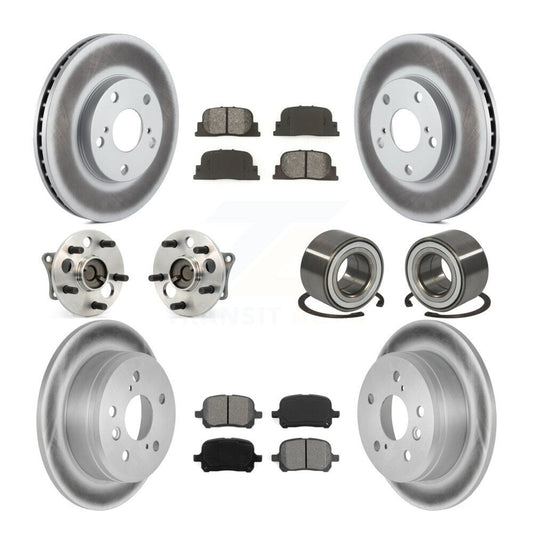 [Avant + Arrière] Kit de Roulement de roue pour 2000-2001 Toyota Camry 3.0L avec 4-Wheel ABS Vehicles Manufactured In Japan KBB-108050