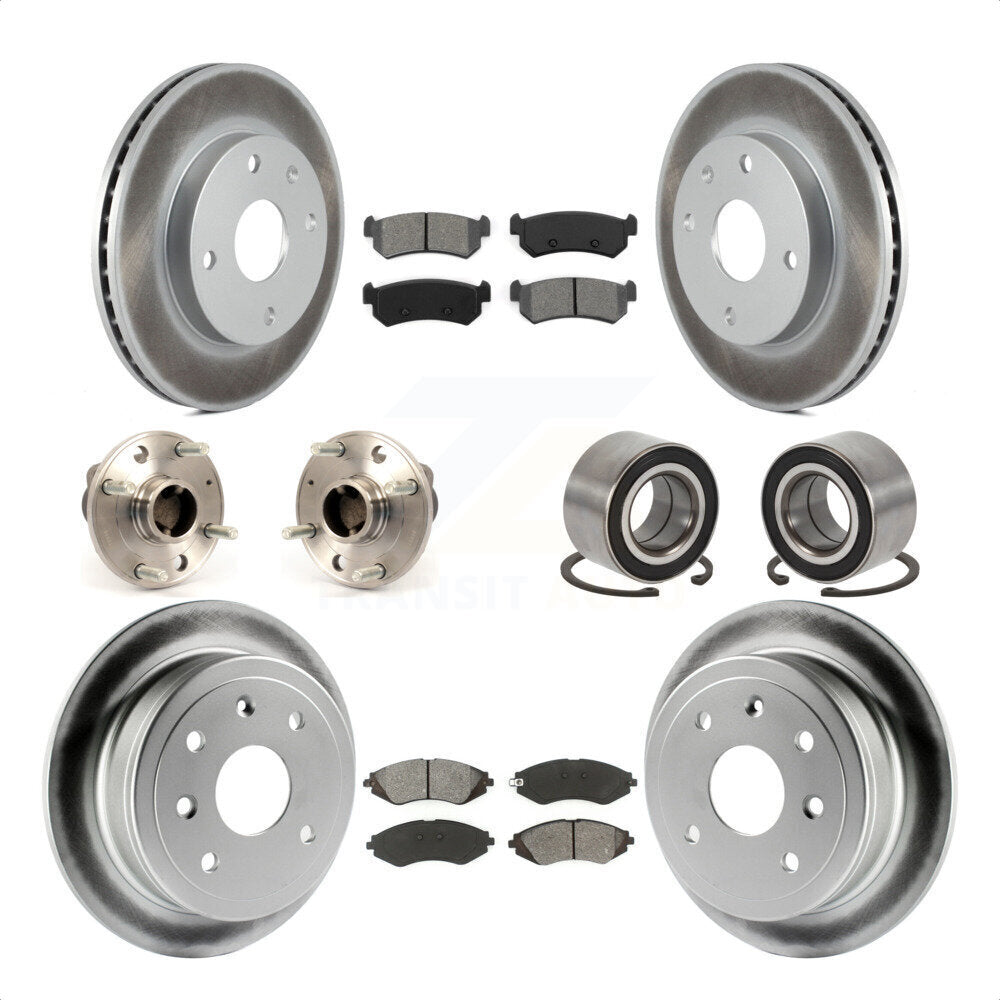 [Avant + Arrière] Kit de Roulement de roue pour Suzuki Forenza Reno Chevrolet Optra 4-Wheel ABS KBB-108051 par Transit Auto