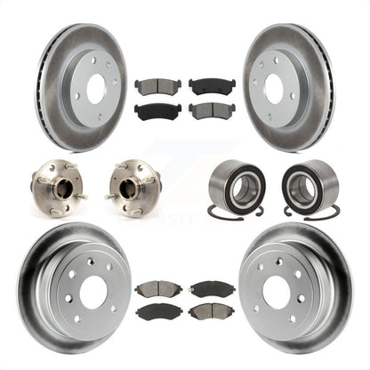 [Avant + Arrière] Kit de Roulement de roue pour Suzuki Forenza Reno Chevrolet Optra 4-Wheel ABS KBB-108051 par Transit Auto
