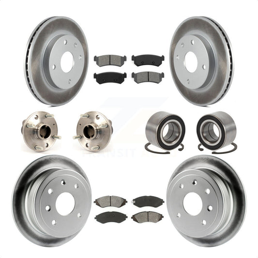 [Avant + Arrière] Kit de Roulement de roue pour Suzuki Forenza Reno Chevrolet Optra 4-Wheel ABS KBB-108051 par Transit Auto