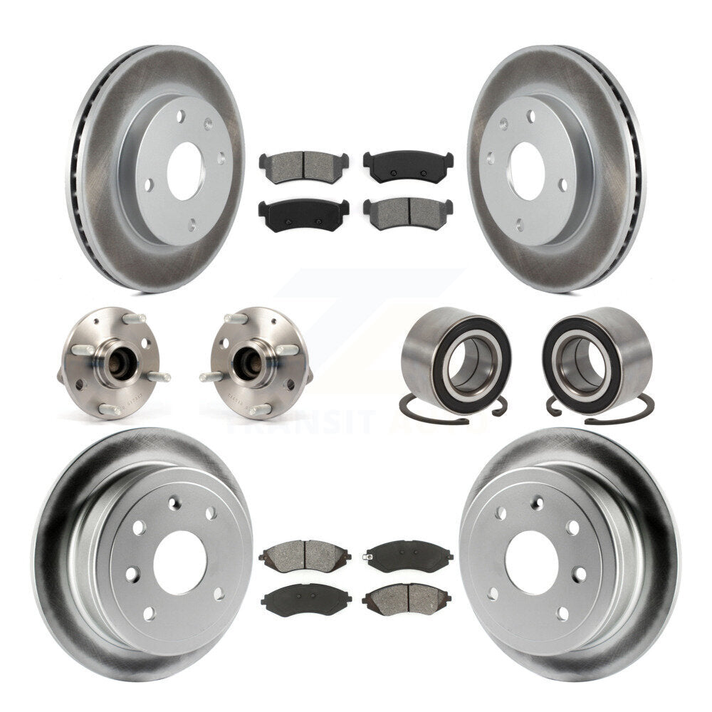 [Avant + Arrière] Kit de Roulement de roue pour Suzuki Forenza Reno Chevrolet Optra Non-ABS KBB-108054
