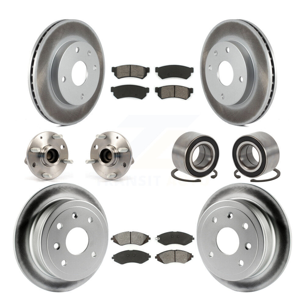 [Avant + Arrière] Kit de Roulement de roue pour Suzuki Reno Chevrolet Optra Non-ABS KBB-108055