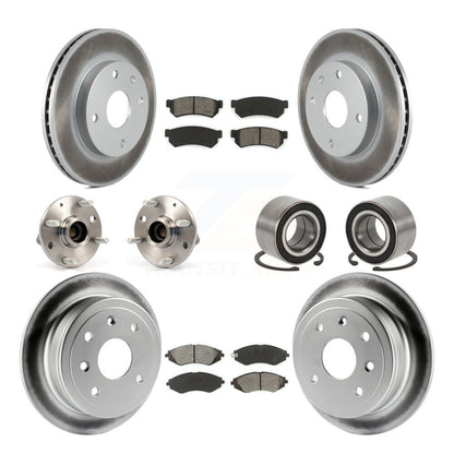 [Avant + Arrière] Kit de Roulement de roue pour Suzuki Reno Chevrolet Optra Non-ABS KBB-108055