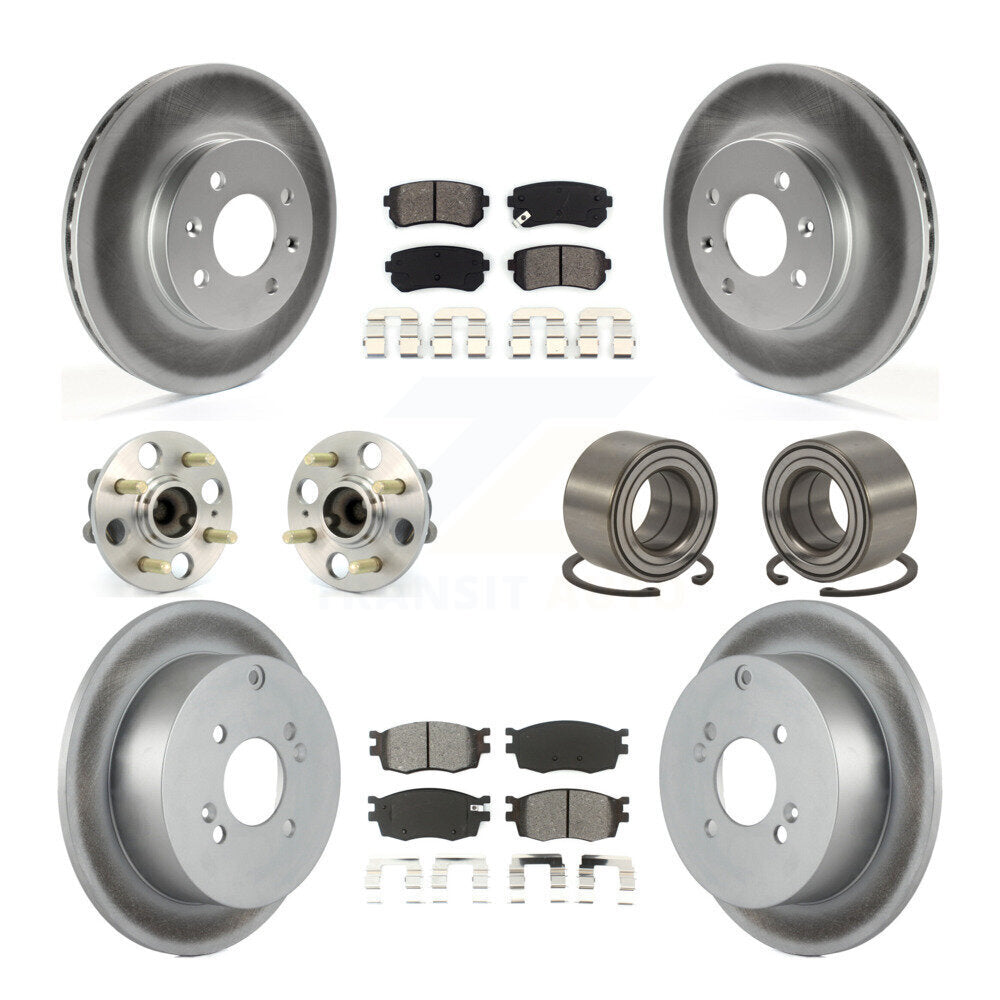 [Avant + Arrière] Kit de Roulement de roue pour Hyundai Accent Kia Rio Rio5 KBB-108059