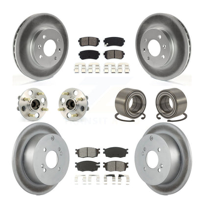 [Avant + Arrière] Kit de Roulement de roue pour Hyundai Accent Kia Rio Rio5 KBB-108059