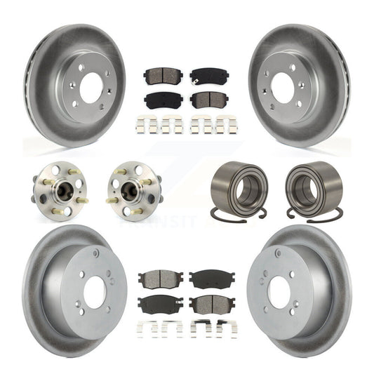 [Avant + Arrière] Kit de Roulement de roue pour Hyundai Accent Kia Rio Rio5 KBB-108059