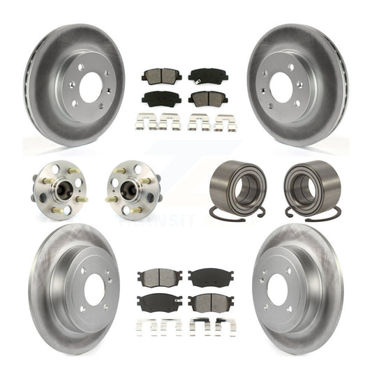 [Avant + Arrière] Kit de Roulement de roue pour 2011 Hyundai Accent 4-Wheel ABS KBB-108060