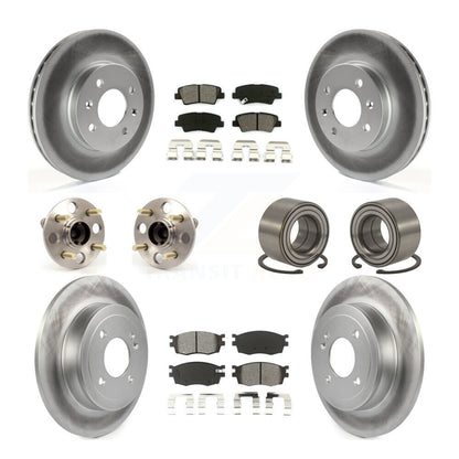 [Avant + Arrière] Kit de Roulement de roue pour 2011 Hyundai Accent Non-ABS KBB-108062
