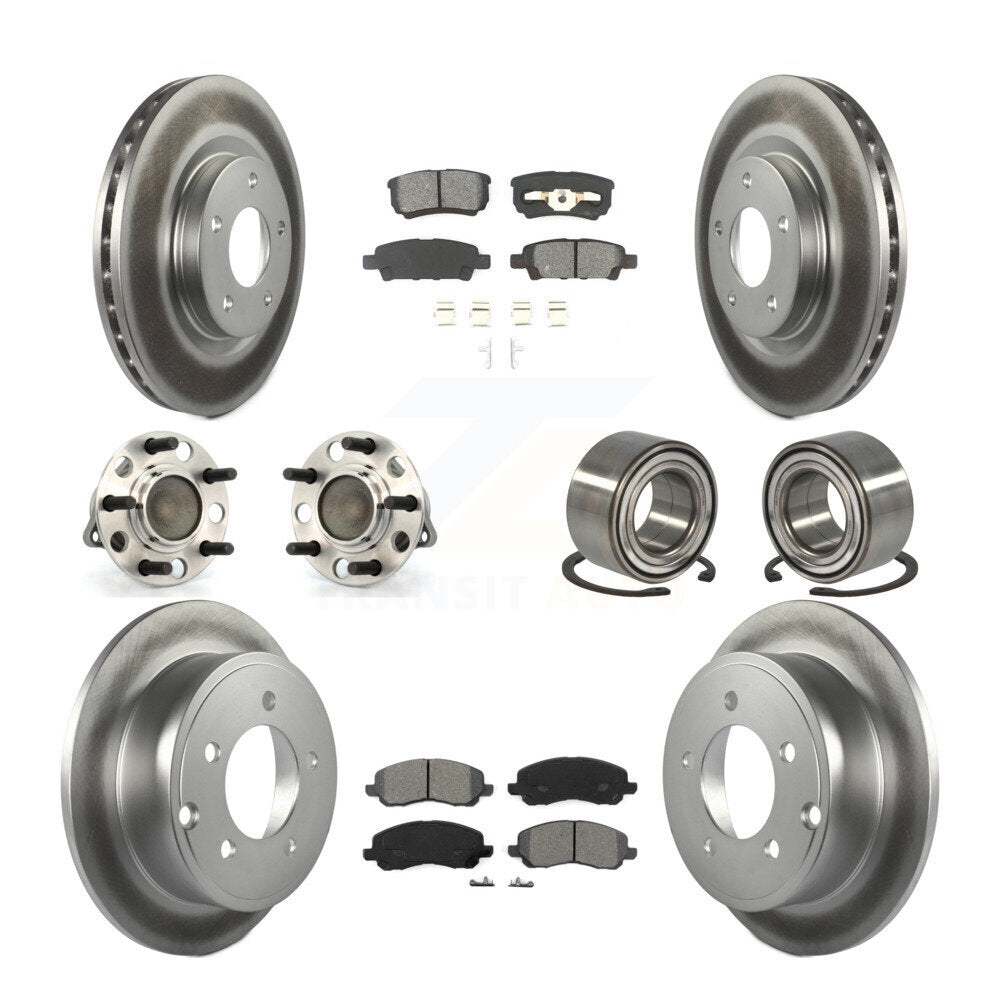 [Avant + Arrière] Kit de Roulement de roue pour Jeep Patriot Compass Dodge Caliber KBB-108071