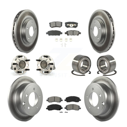 [Avant + Arrière] Kit de Roulement de roue pour Jeep Patriot Compass Dodge Caliber KBB-108071