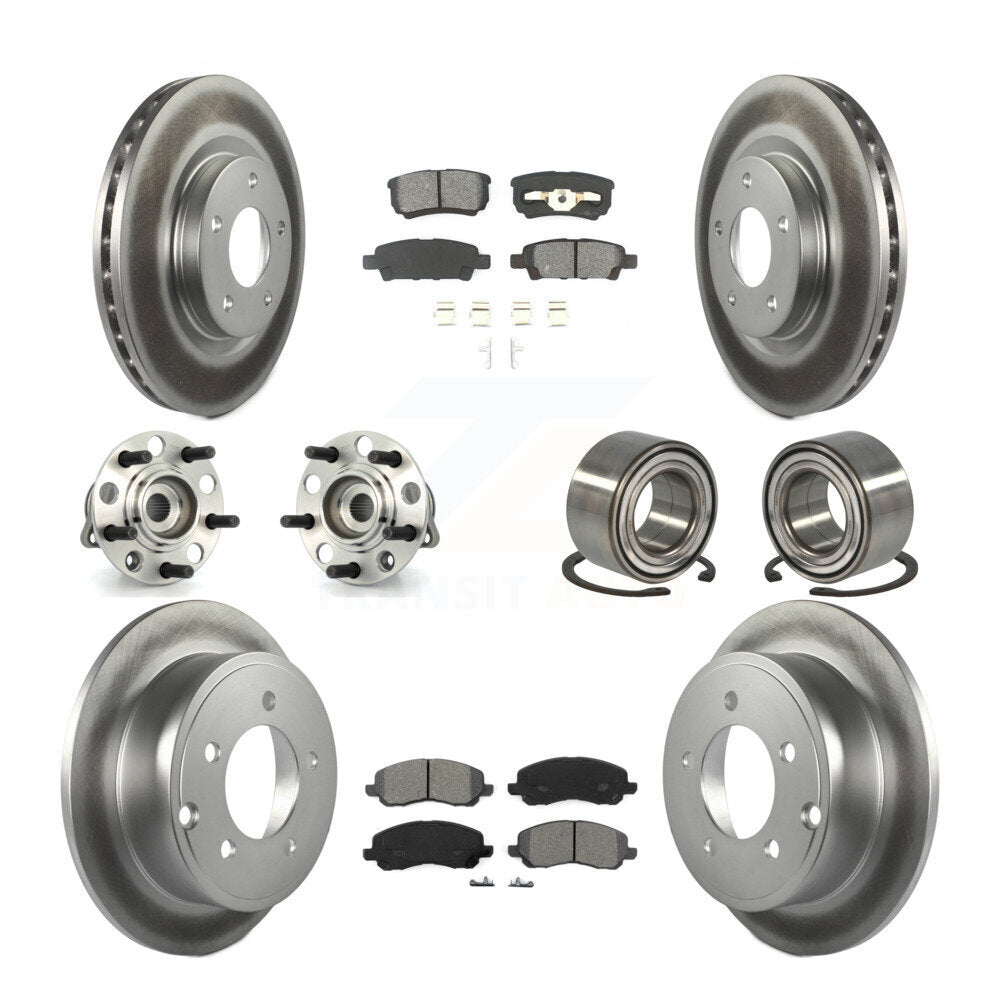 [Avant + Arrière] Kit de Roulement de roue pour Jeep Patriot Compass Dodge Caliber KBB-108074