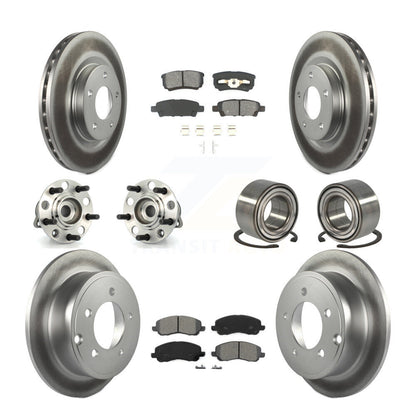 [Avant + Arrière] Kit de Roulement de roue pour Jeep Patriot Compass Dodge Caliber KBB-108074