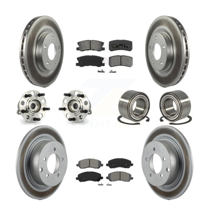 [Avant + Arrière] Kit de Roulement de roue pour Jeep Patriot Compass avec 302mm Diameter Rotor KBB-108075