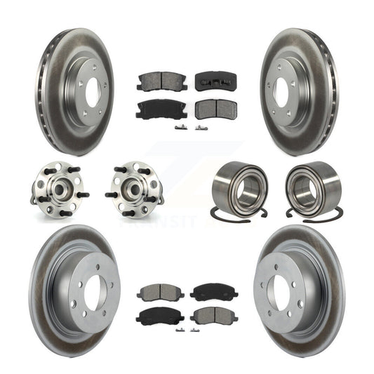 [Avant + Arrière] Kit de Roulement de roue pour Jeep Patriot Compass avec 302mm Diameter Rotor KBB-108075