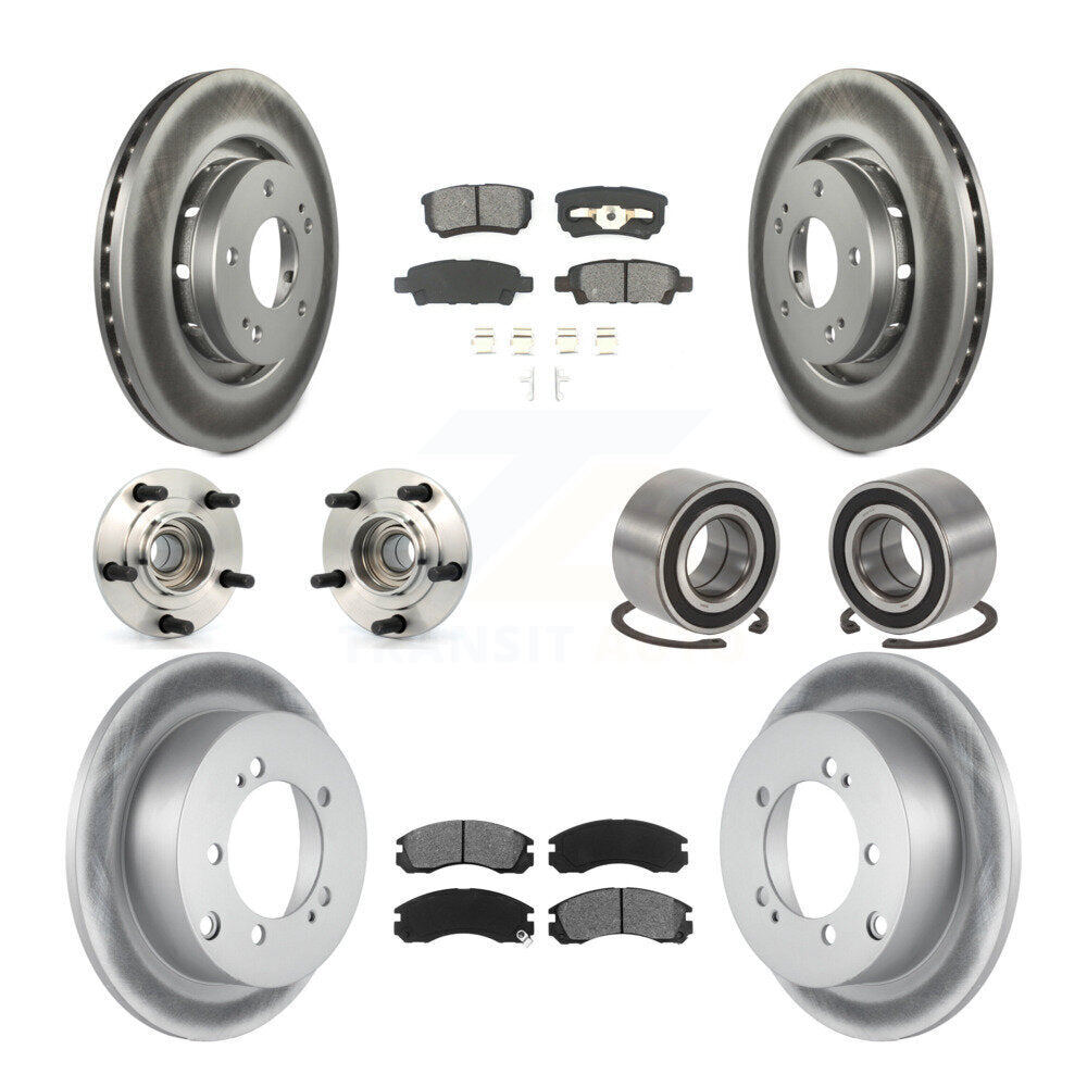 [Avant + Arrière] Kit de Roulement de roue pour 2005-2006 Mitsubishi Outlander FWD KBB-108079