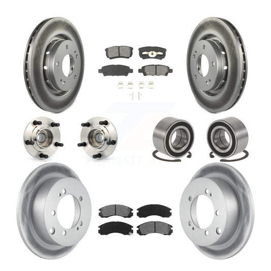 [Avant + Arrière] Kit de Roulement de roue pour 2005-2006 Mitsubishi Outlander FWD KBB-108079