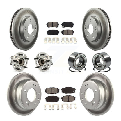 [Avant + Arrière] Kit de Roulement de roue pour Hyundai Elantra KBB-108080
