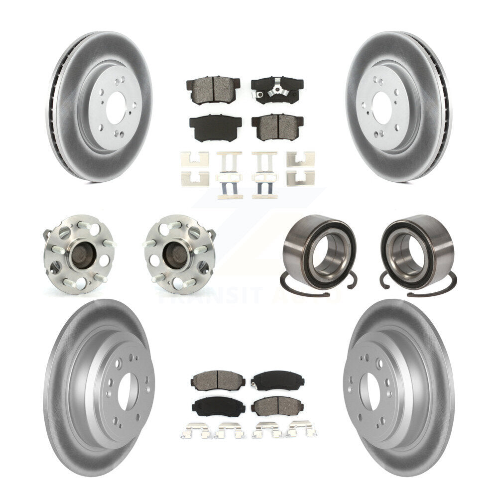[Avant + Arrière] Kit de Roulement de roue pour Honda Accord Crosstour FWD KBB-108088