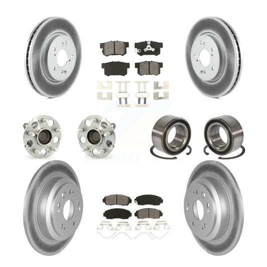 [Avant + Arrière] Kit de Roulement de roue pour 2013-2015 Honda Crosstour FWD KBB-108089