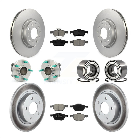 [Avant + Arrière] Kit de Roulement de roue pour 2005 Mazda 3 2.3L avec Non-ABS From 01 05 KBB-108099 par Transit Auto