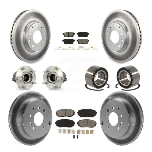 [Avant + Arrière] Kit de Roulement de roue pour 2007-2012 Mazda CX-7 FWD KBB-108102