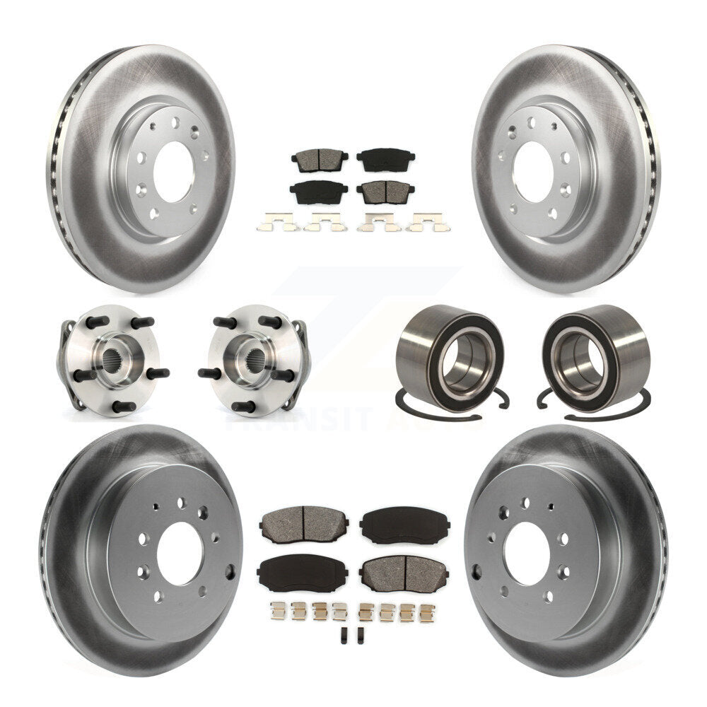 [Avant + Arrière] Kit de Roulement de roue pour 2007-2012 Mazda CX-7 AWD KBB-108103