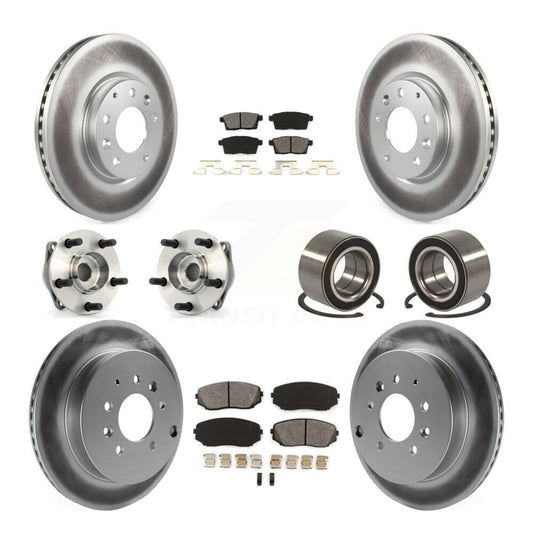 [Avant + Arrière] Kit de Roulement de roue pour 2007-2012 Mazda CX-7 AWD KBB-108103