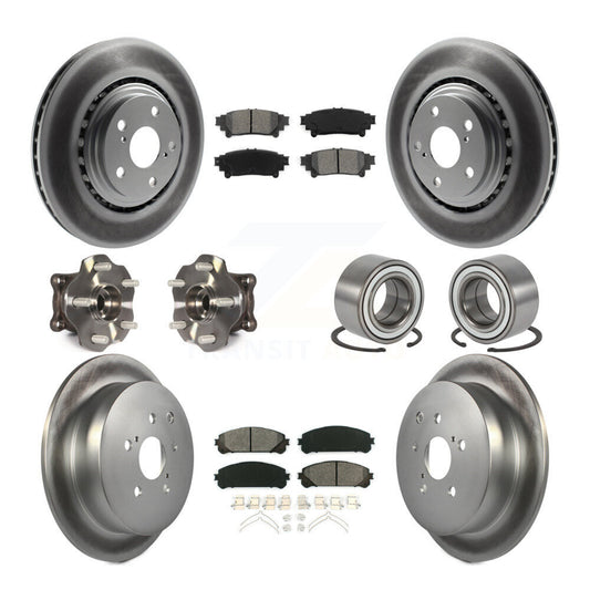 [Avant + Arrière] Kit de Roulement de roue pour Toyota Highlander Lexus RX350 RX450h KBB-108109