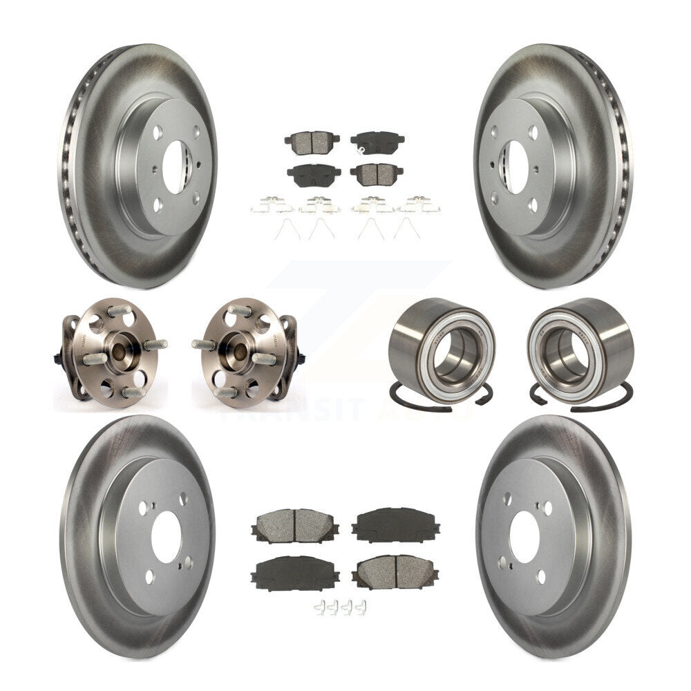 [Avant + Arrière] Kit de Roulement de roue pour Toyota Yaris Japan Production Identified By 1st Digit Of VIN J KBB-108110