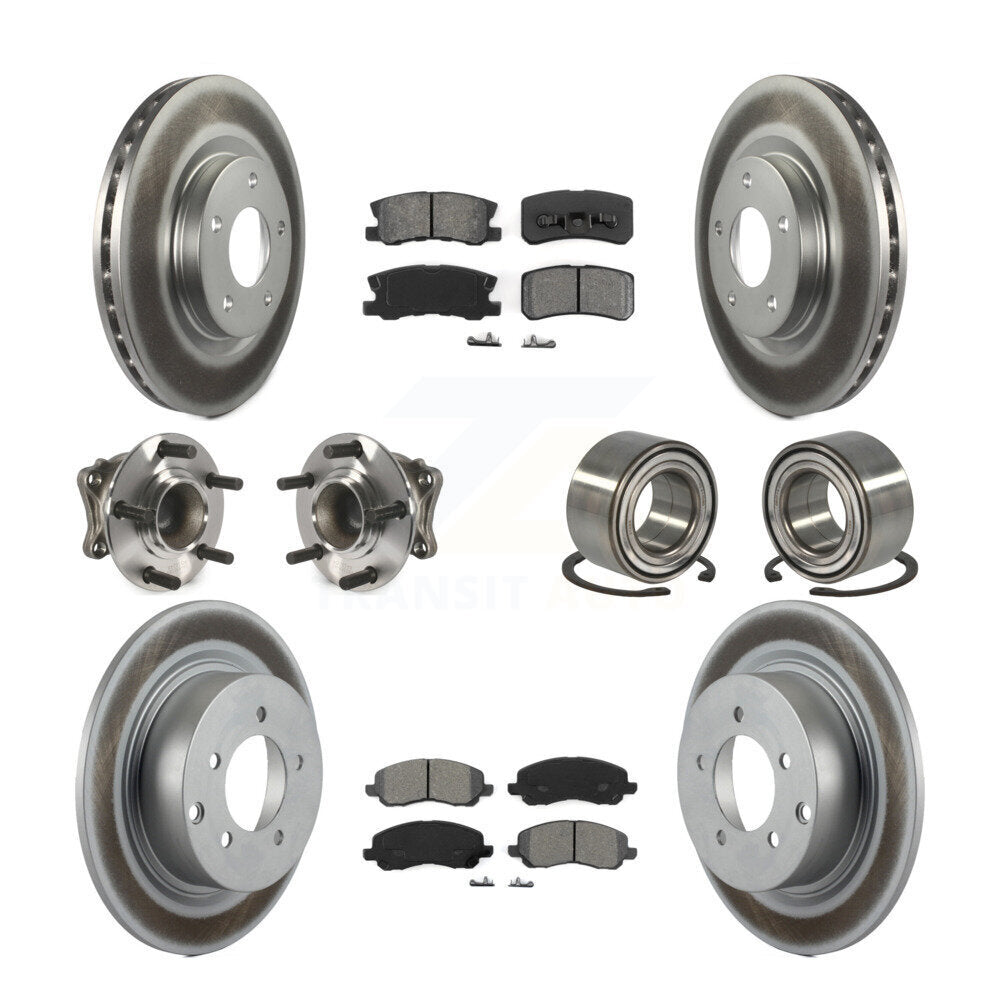 [Avant + Arrière] Kit de Roulement de roue pour Mitsubishi Outlander FWD avec 2.4L KBB-108114