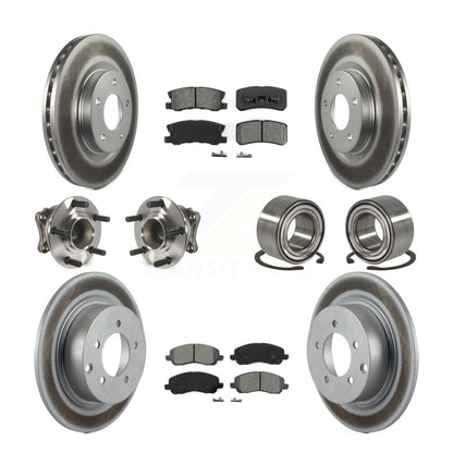 [Avant + Arrière] Kit de Roulement de roue pour Mitsubishi Outlander FWD avec 2.4L KBB-108114