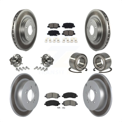 [Avant + Arrière] Kit de Roulement de roue pour 2013 Mitsubishi Outlander AWD avec 3.0L sans 7 Passenger Seating KBB-108117 par Transit Auto
