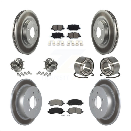 [Avant + Arrière] Kit de Roulement de roue pour 2013 Mitsubishi Outlander AWD avec 3.0L sans 7 Passenger Seating KBB-108117 par Transit Auto