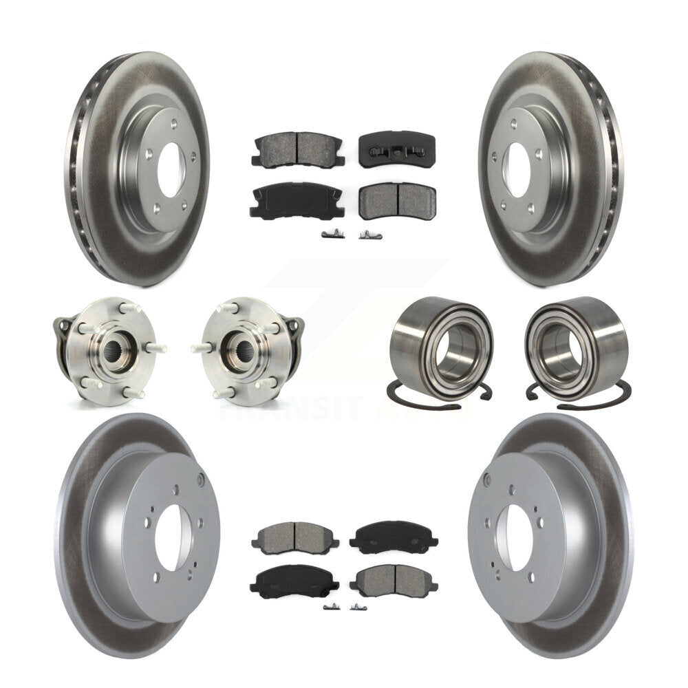 [Avant + Arrière] Kit de Roulement de roue pour Mitsubishi Outlander avec 7 Passenger Seating KBB-108120