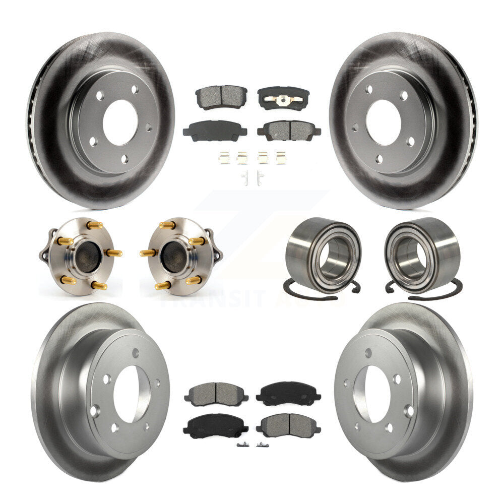 [Avant + Arrière] Kit de Roulement de roue pour Mitsubishi Lancer KBB-108123