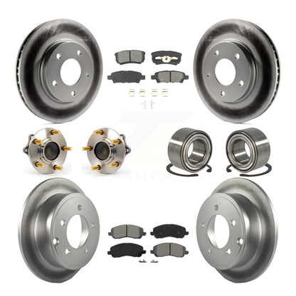 [Avant + Arrière] Kit de Roulement de roue pour Mitsubishi Lancer KBB-108123