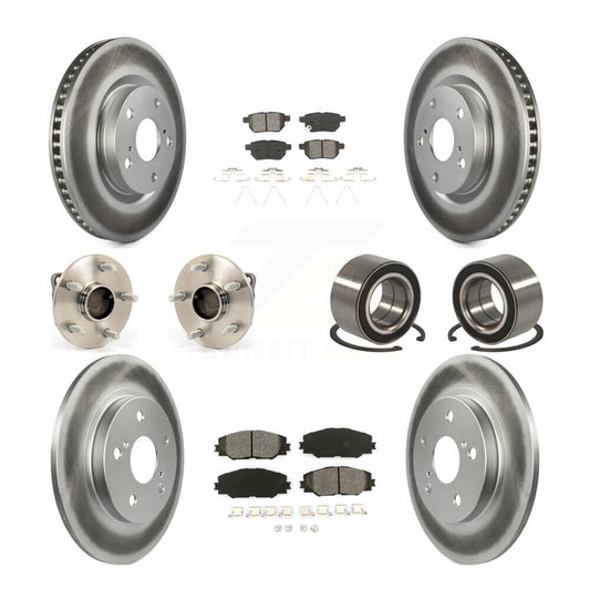 [Avant + Arrière] Kit de Roulement de roue pour 2009-2013 Toyota Matrix S avec FWD 2.4L KBB-108135