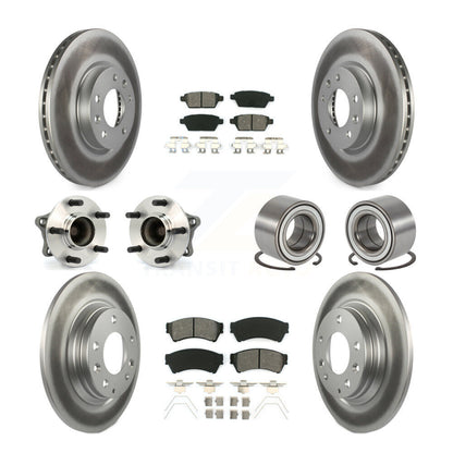 [Avant + Arrière] Kit de Roulement de roue pour 2009-2013 Mazda 6 3.7L KBB-108137