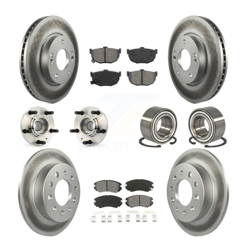 [Avant + Arrière] Kit de Roulement de roue pour Hyundai Tiburon KBB-108142