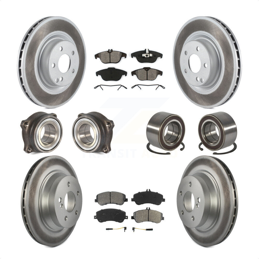 [Avant + Arrière] Kit de Roulement de roue pour Mercedes-Benz GLK350 GLK250 KBB-108144 par Transit Auto