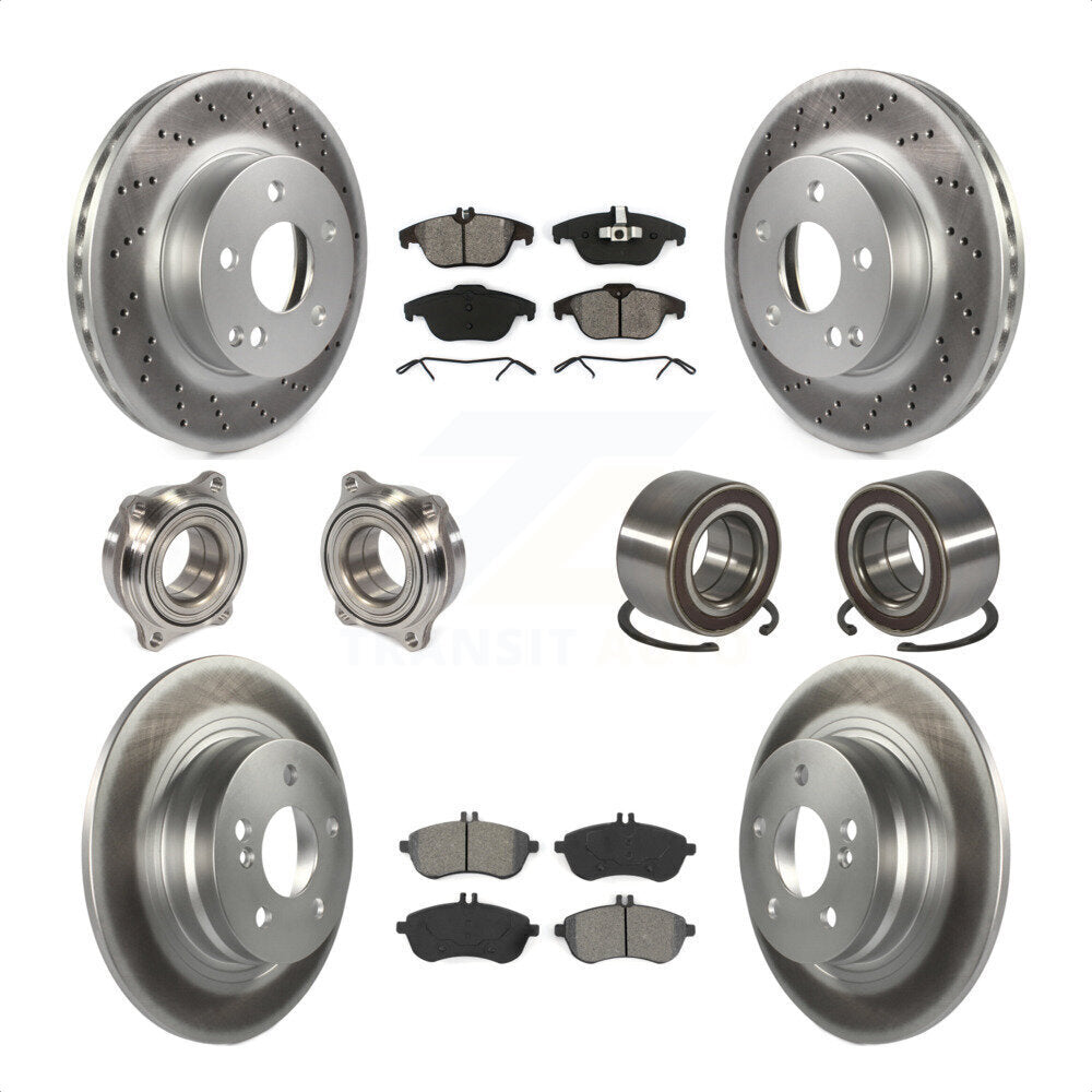[Avant + Arrière] Kit de Roulement de roue pour Mercedes-Benz C300 KBB-108151 par Transit Auto