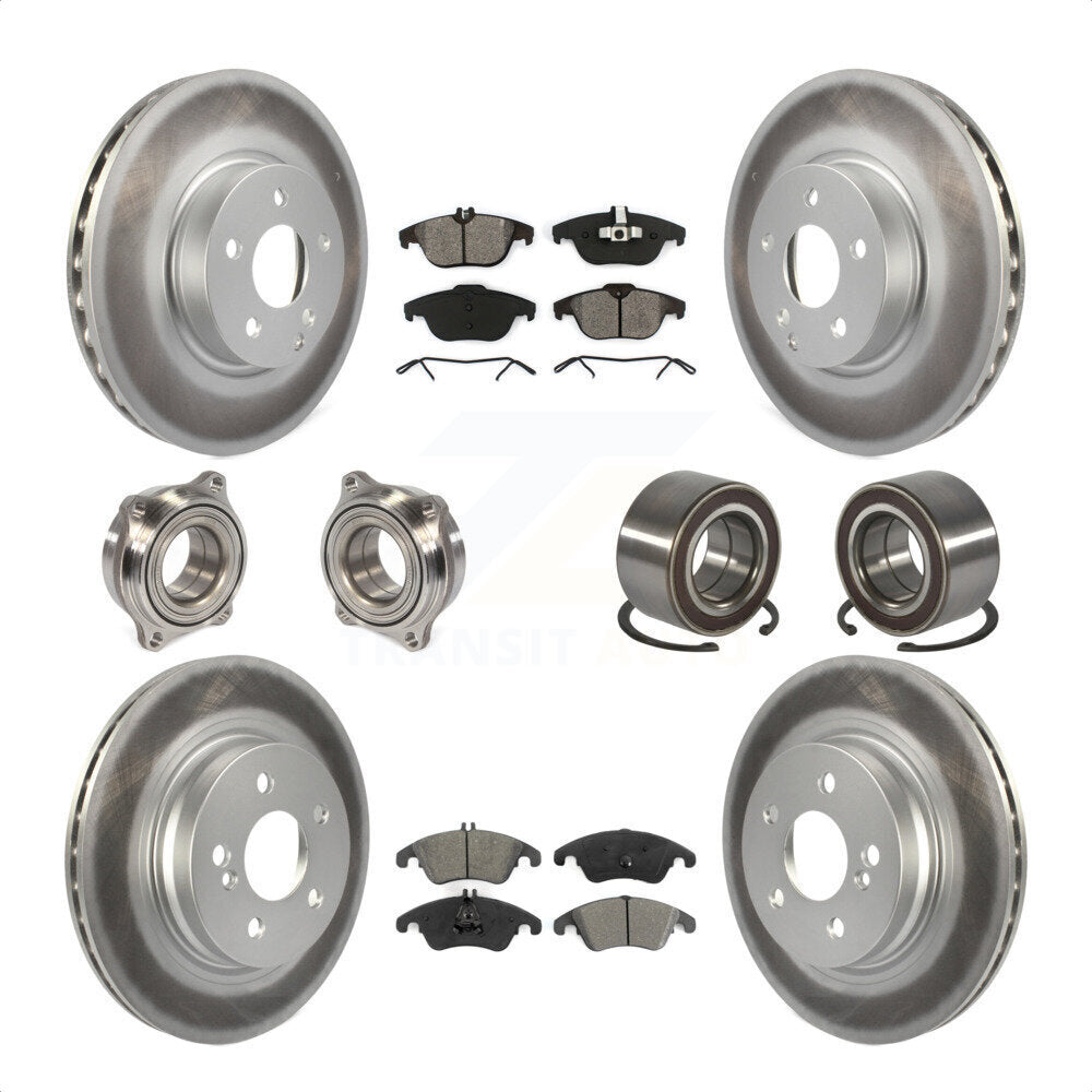 [Avant + Arrière] Kit de Roulement de roue pour Mercedes-Benz E350 C300 C350 KBB-108153 par Transit Auto