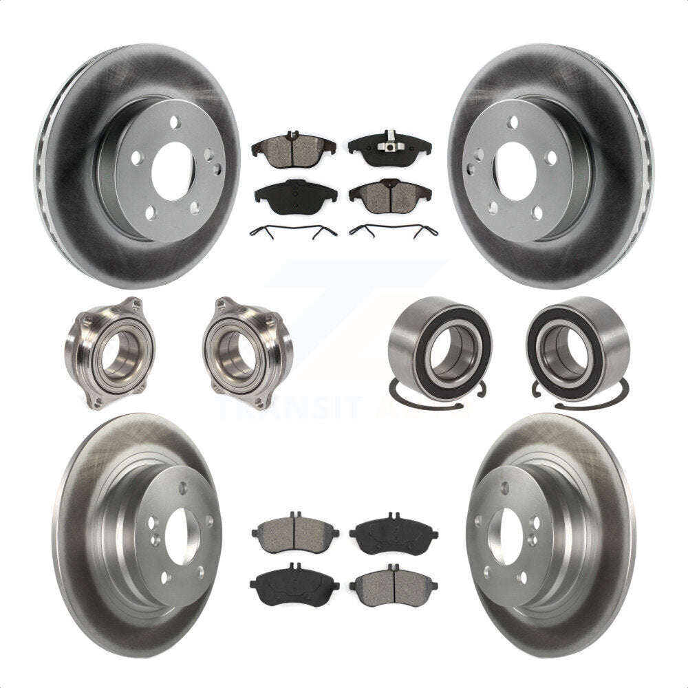 [Avant + Arrière] Kit de Roulement de roue pour 2010 Mercedes-Benz C300 C250 AWD KBB-108156 par Transit Auto